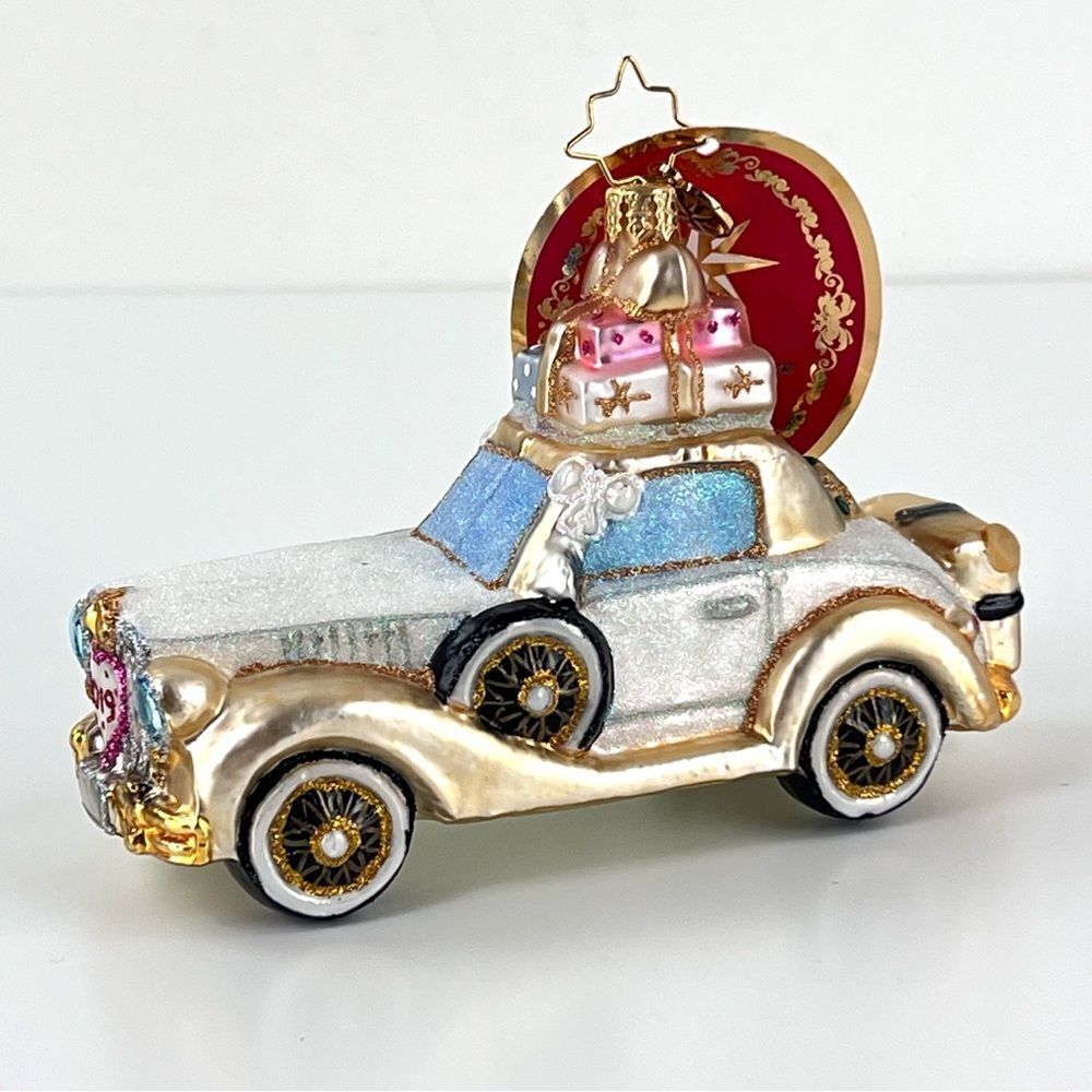 Christopher Radko Wedding Chariot Ornament